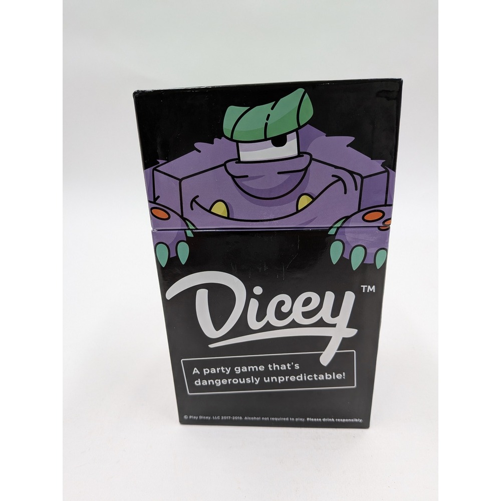 Dicey The Party Game That is Dangerously Unpredictable Adult 21+ Card Game
